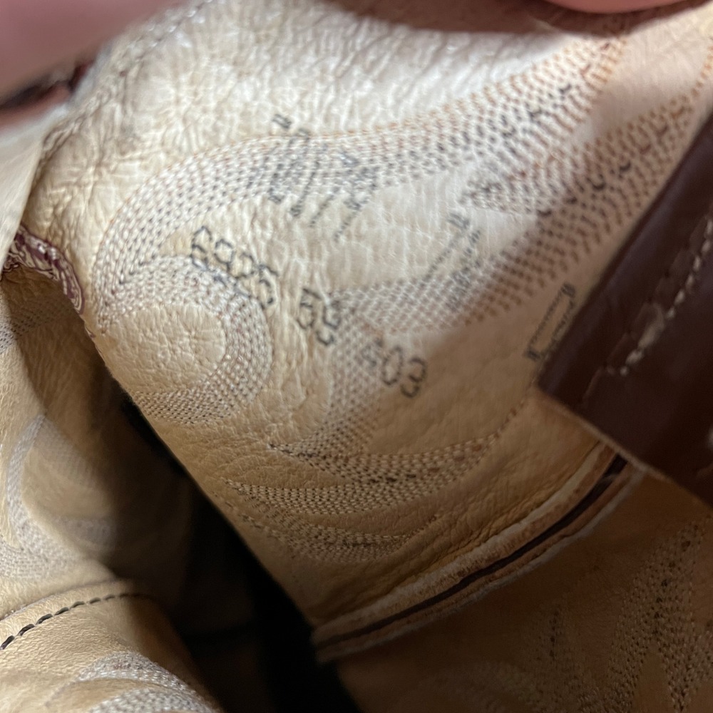 Nocona Mens 7.5 Brown Leather Western Cowboy Boots Vintage Pointed Toe 59 403 - Picture 3 of 6